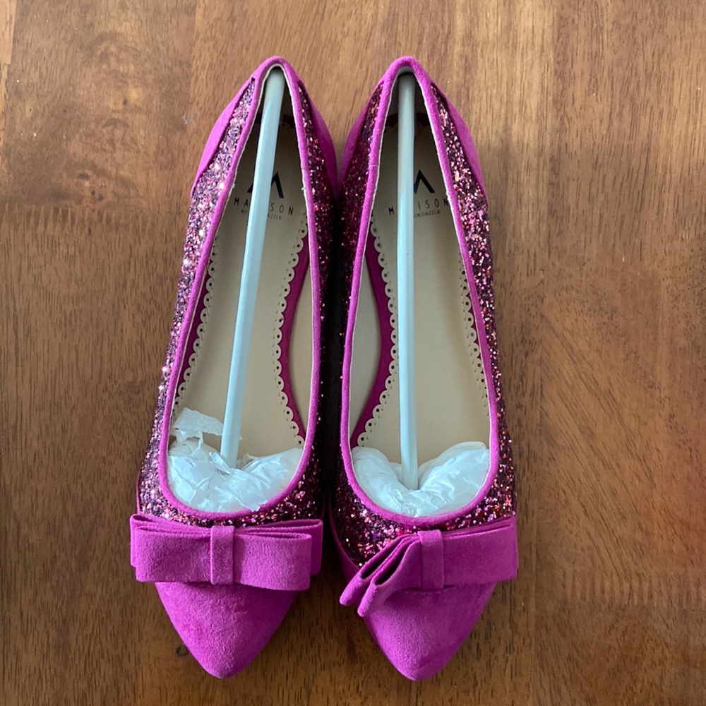 Sparkle with suede